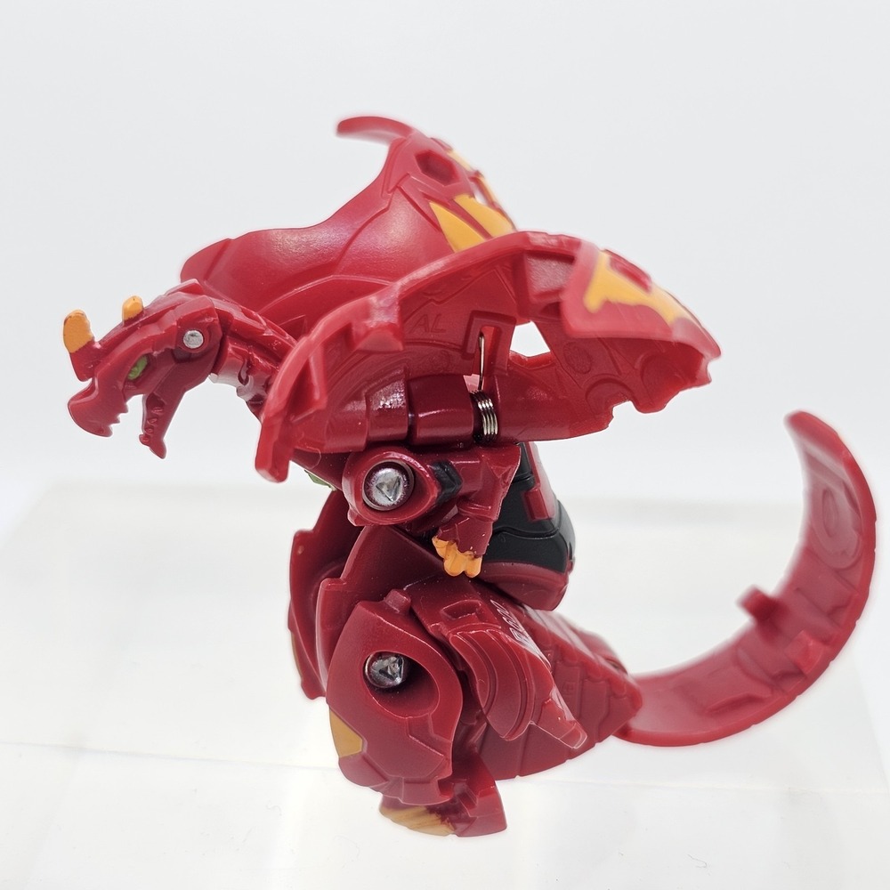 Bakugan Battle Planet Dragonoid Translucent Red Pyrus B600 Figure
